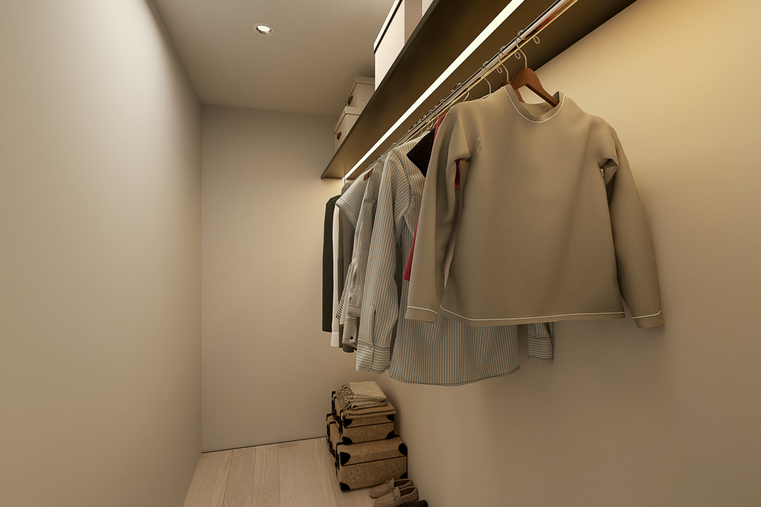 プライベートテラスの家