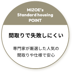 間取りで失敗しにくい